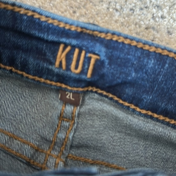 Kut from the Kloth High Rise Toothpick Skinny size 2L 2 L long tall - Picture 7 of 15